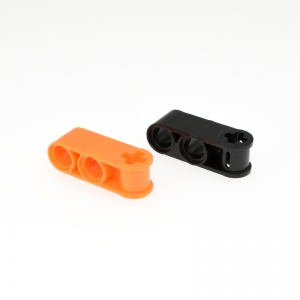 【3-hole orthogonal connector with 1 side cross hole, #42003】 2 PCS