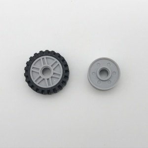 【Wheel, pulley, train, motorcycle wheel + leather, #56902/3483】 4 PCS