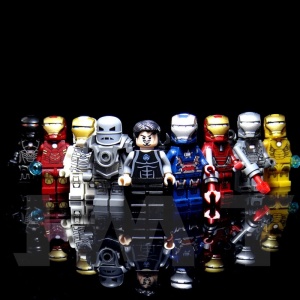 【Iron Man, Iron Man Tony Stark MK45 War Machine 1 Patriot, Mech Man】