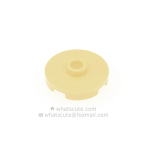 2x2【Round plate with 1 hole, #18674】 10 PCS