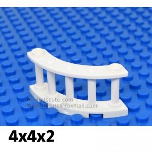 4x4x2【Circular corner railing, #30056】 4 PCS