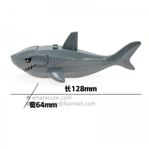 【Sea animal, big tooth shark, #62606】 1 PCS