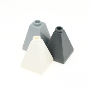2x2x2【Four-sided slope 73° spire, #3688】 10 PCS