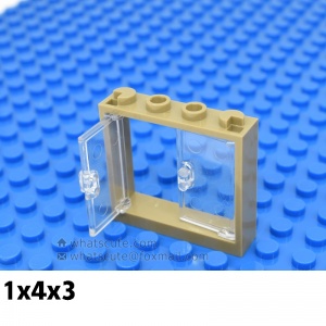 1x4x3【Cabinet door, #60594/60614】 4 PCS