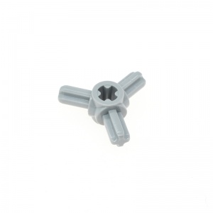 【Cross hole with three-way Axle connector, #57585】 4 PCS