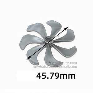 【47.79mm propeller, 7-blade, ship's wheel, #87751】 4 PCS