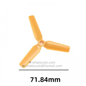 【Aircraft, three-blade propeller, #92842/15790/30332】 4 PCS