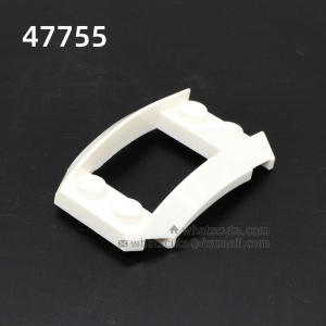2x4x1【Automobile, 1/3 with curved edges, #47755】 4 PCS