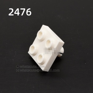 2x2【Board with 1 Pin, Bottom with 1 Pin Plate, #2476】 4 PCS