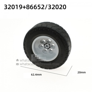 【Tires, Wheels, Wheels, #32020/86652】 4 PCS