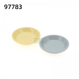 【Mannequin, thin plate, dinner plate, round plate, #97783】 4 PCS
